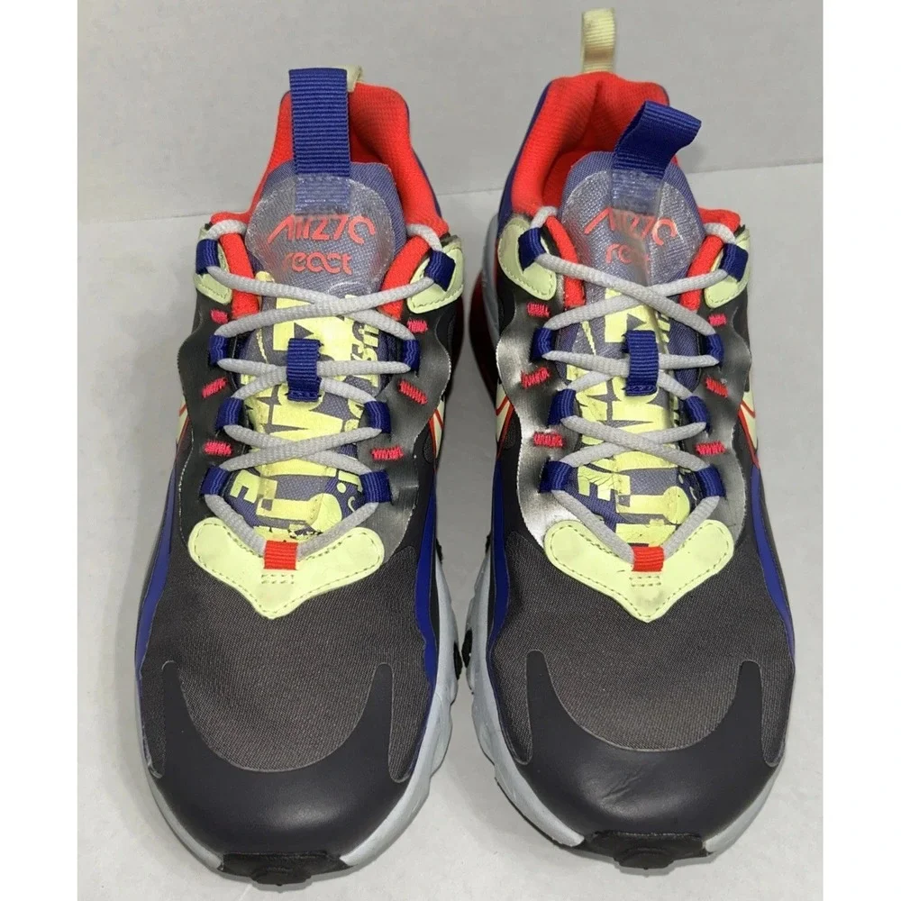 NIKE AIR MAX 270 REACT GRADE SCHOOL US‎ Sz 5.5Y Euro 38 STYLE # CT1630-001